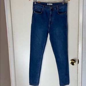 Medium wash denim jeans